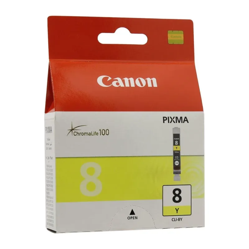 Картридж Canon CLI-8Y желтый (0623B024)