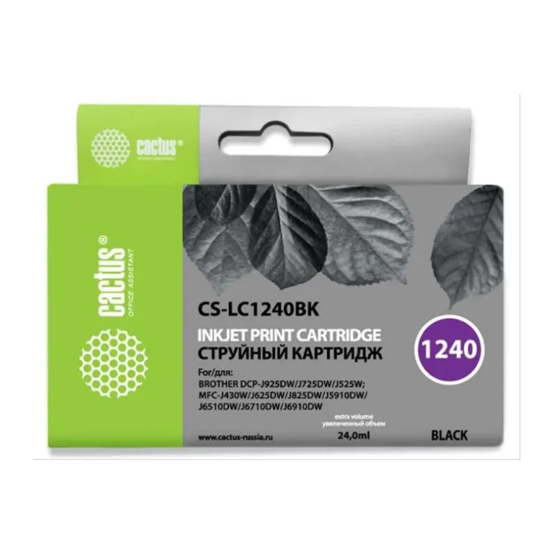 Картридж Cactus CS-LC1240BK