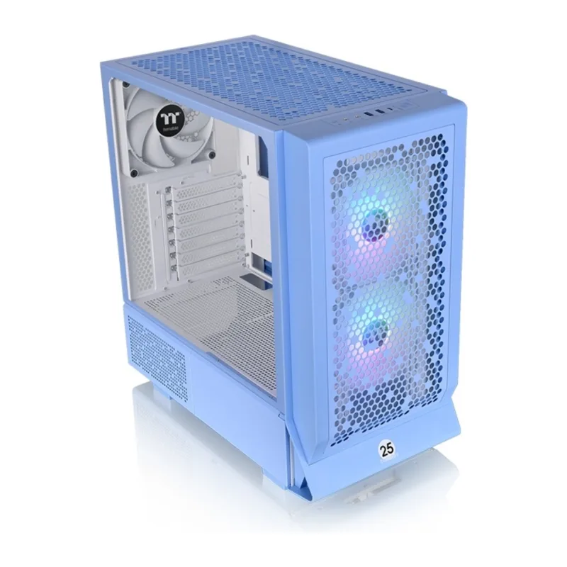 Корпус Thermaltake Ceres 330 TG ARGB Hydrangea Blue E-ATX без БП (CA-1Y2-00MFWN-00)