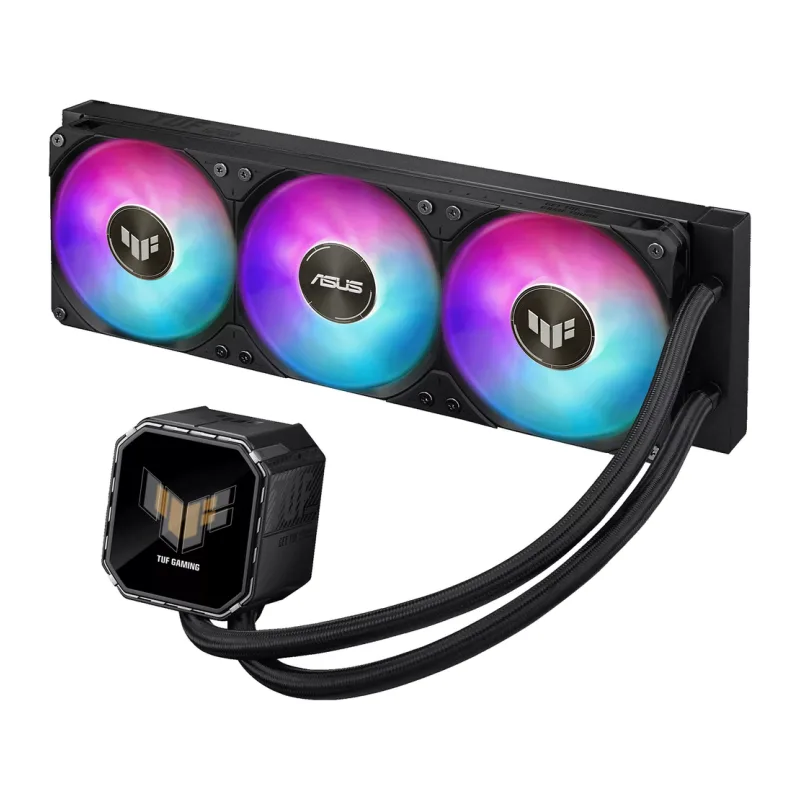 Система жидкостного охлаждения для процессора Asus TUF Gaming LC III 360 ARGB LCD черный (90RC01A1-B0EAY0)
