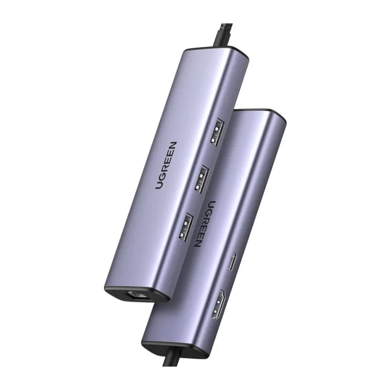 Док-станция Ugreen CM512-15598 Space Gray (15598)