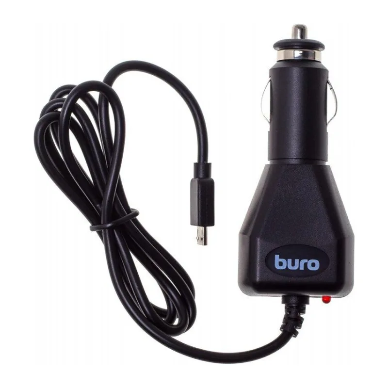 Автомобильное зарядное Buro XCJ-048-EM-2A microUSB черный