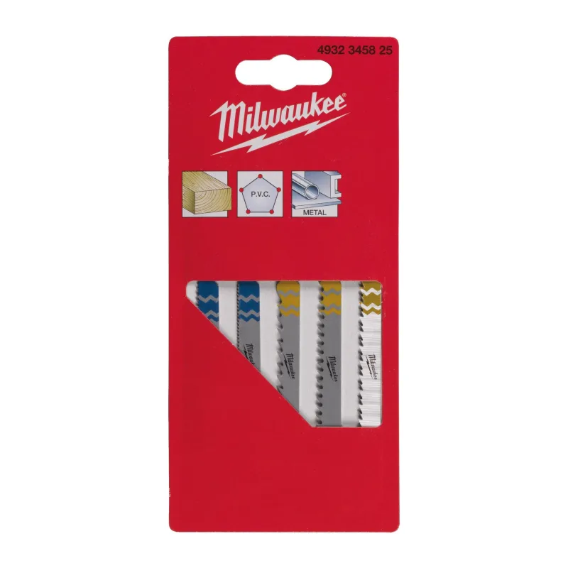 Пильное полотно для лобзика Milwaukee 5шт (4932345825)