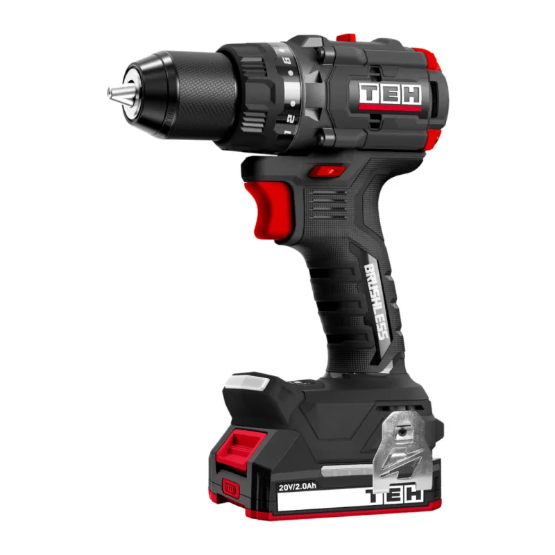Дрель TEH TDBL1020-2B
