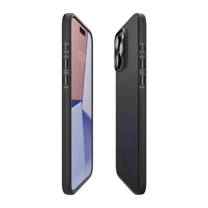 Чехол Spigen Thin Fit для iPhone 15 Pro черный (ACS06686)