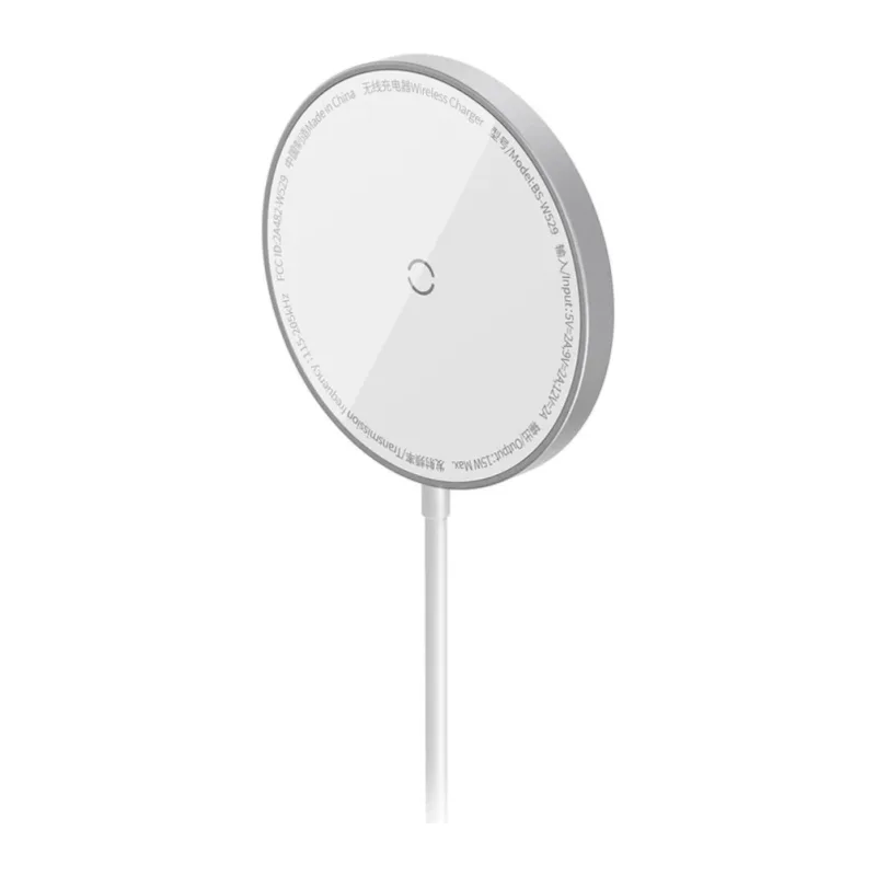 Беспроводное зарядное устройство Baseus Simple Mini3 CCJJ040012 Silver (BS-W529)