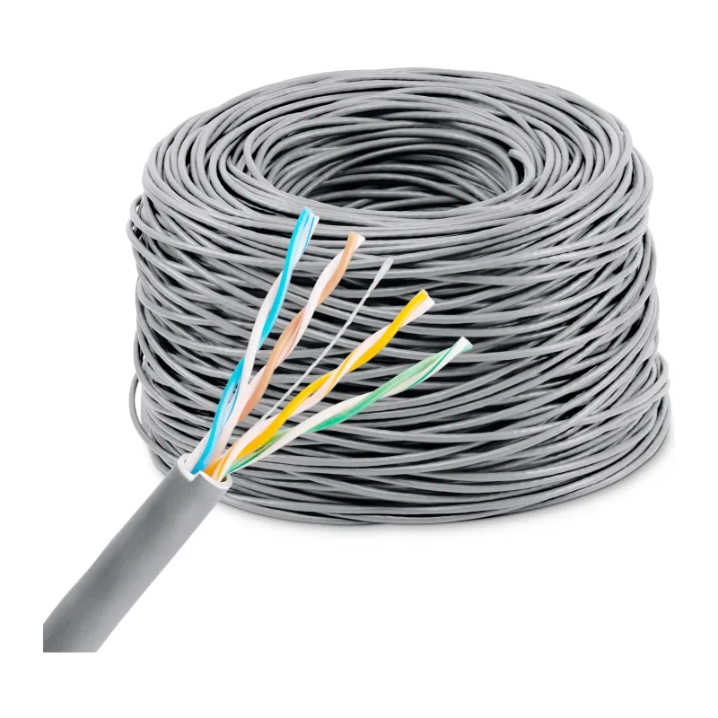 Кабель сетевой Buro UTP cat6 0.57мм 305м серый (BU-COP-057)