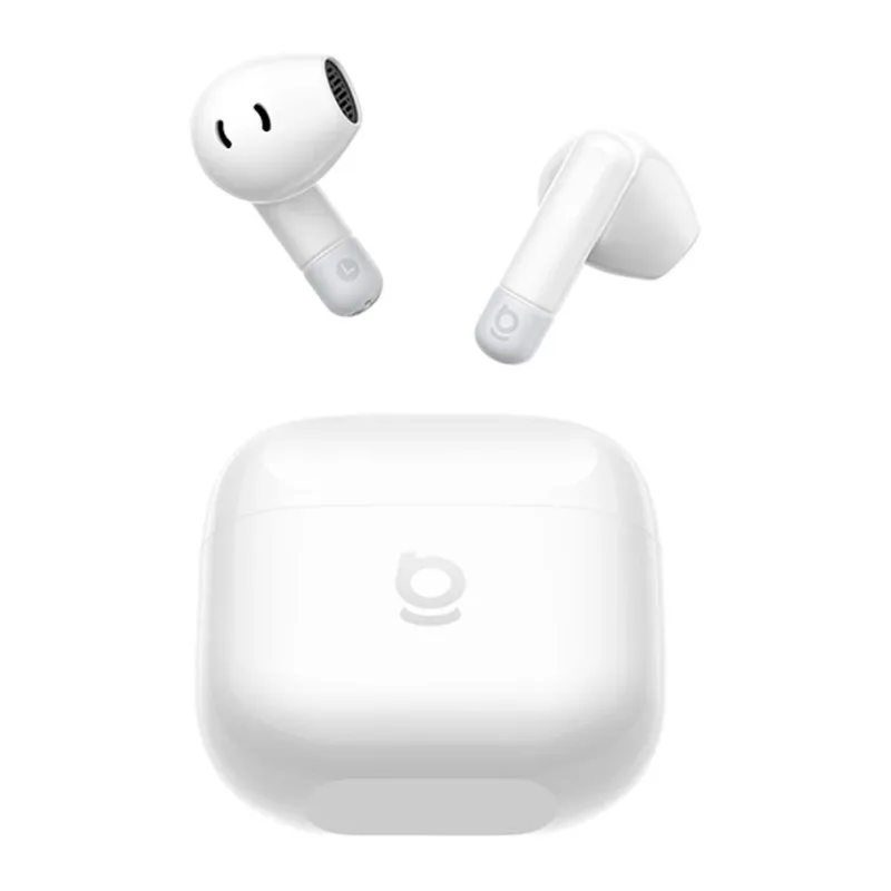 Bluetooth наушники Baseus A0010A Bass BS2 Lite True Wireless Earbuds Moon White (A0010A03)