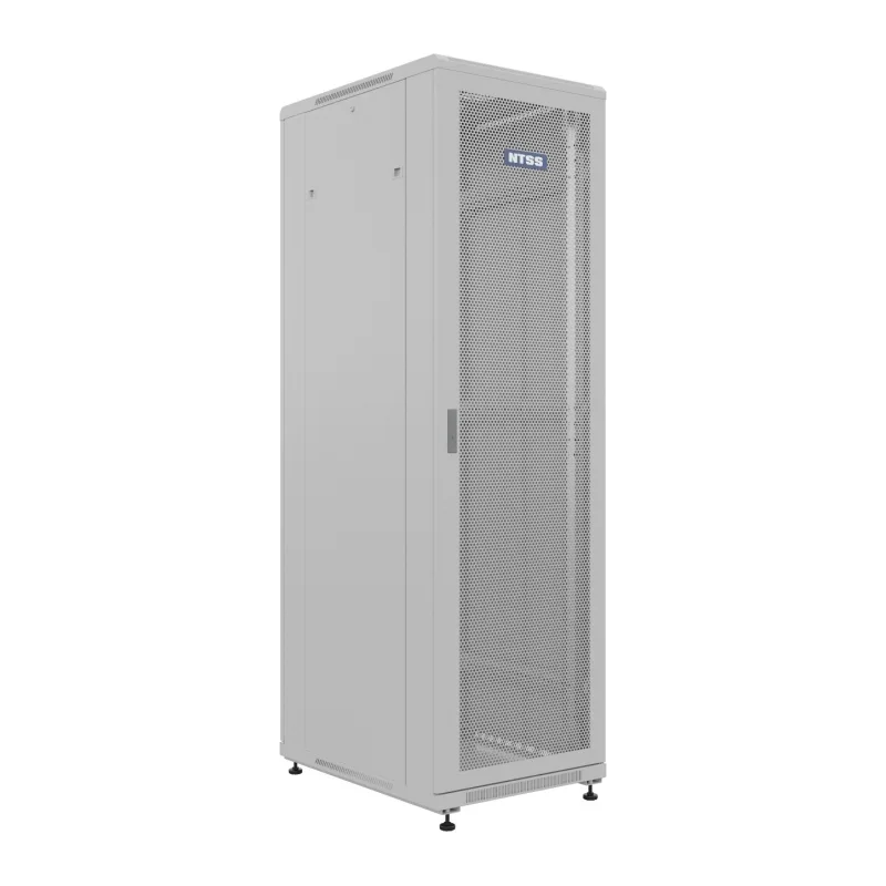 Шкаф серверный NTSS Премиум NTSS-R42U6080PD/PD серый