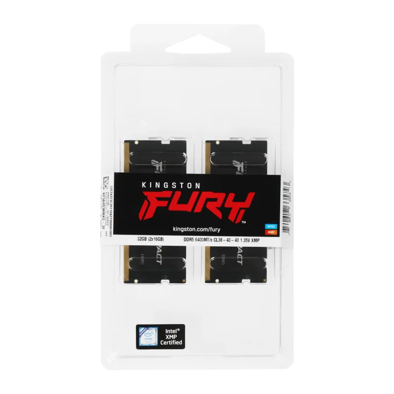 Оперативная память Kingston FURY Impact 2x16GB (KF564S38IBK2-32)