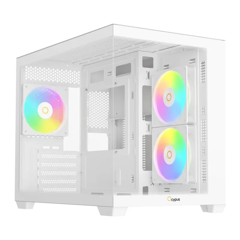 Корпус Ocypus Gamma C54 WH ARGB без БП белый (Gamma-C54-WHD300XX-GL)