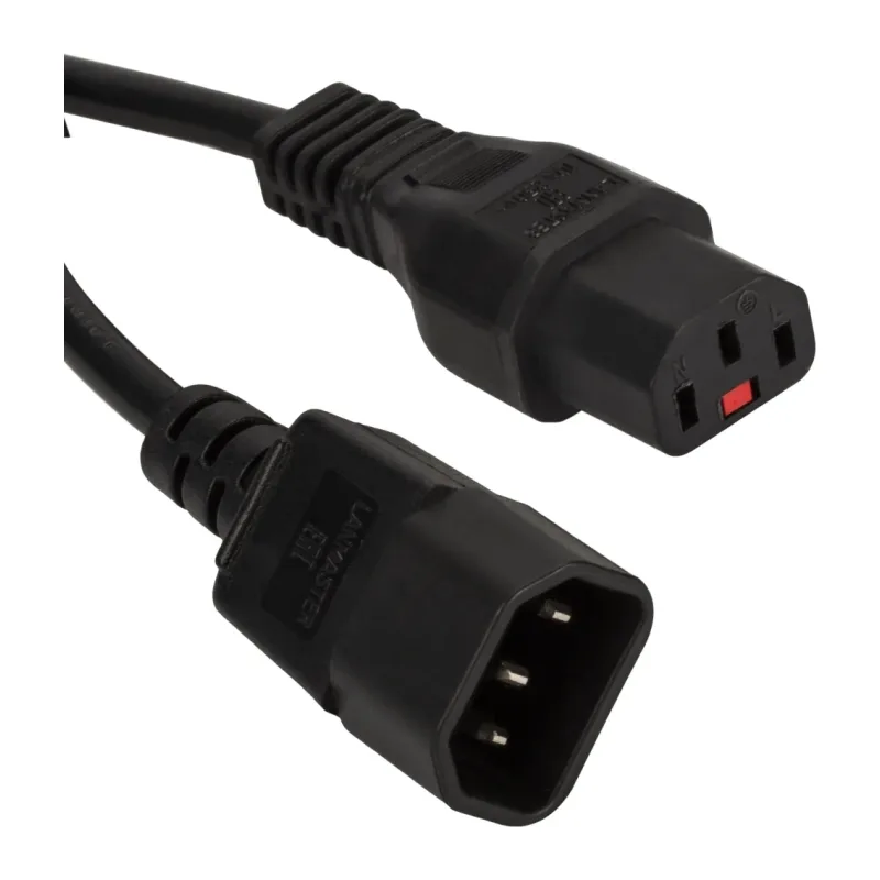 Кабель Lanmaster LAN-PP13L/14-1.5-BK черный