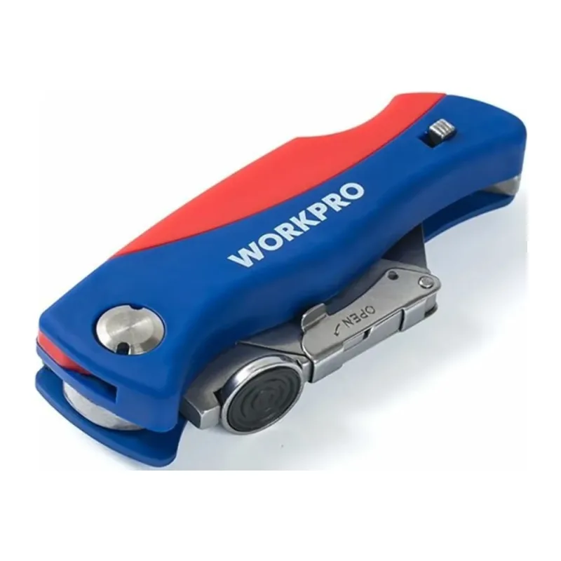 Нож строительный WorkPro WP211006