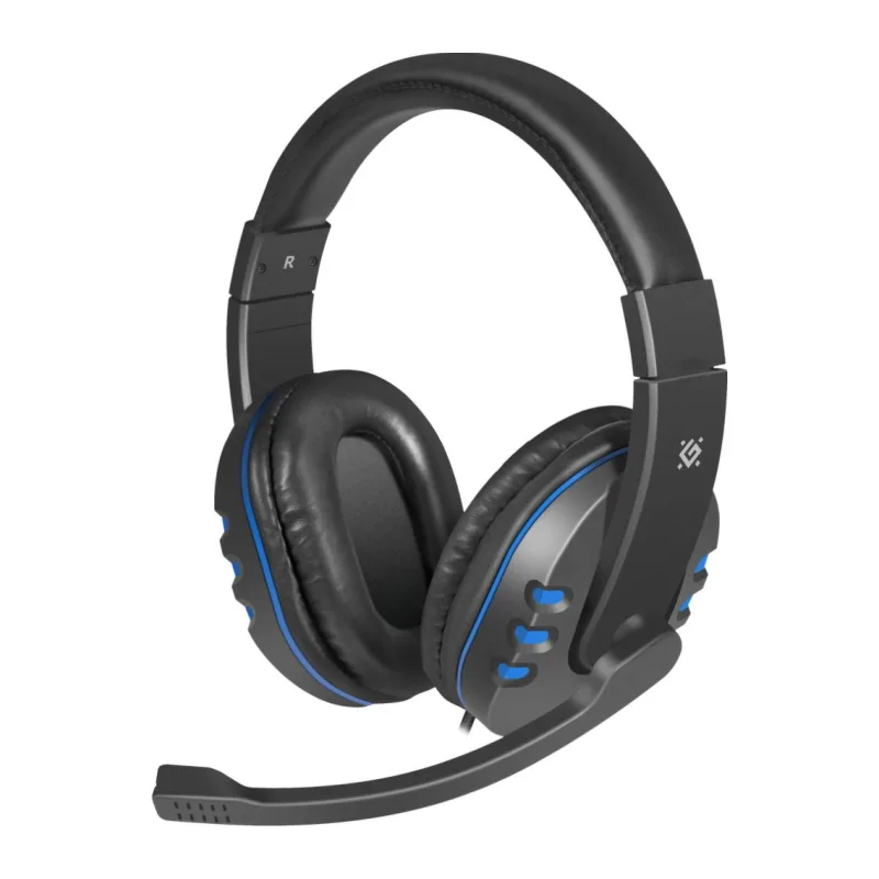 Наушники Defender Gaming Warhead G-160 Black/Blue (64118)