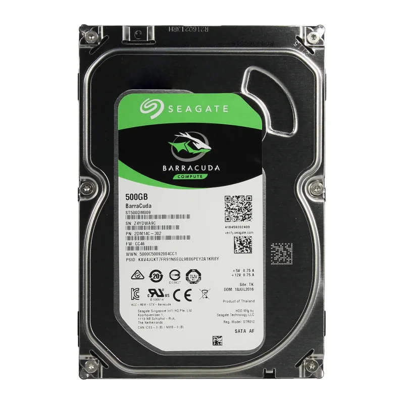 Жесткий диск Seagate BarraCuda 500GB Pull (ST500DM009)