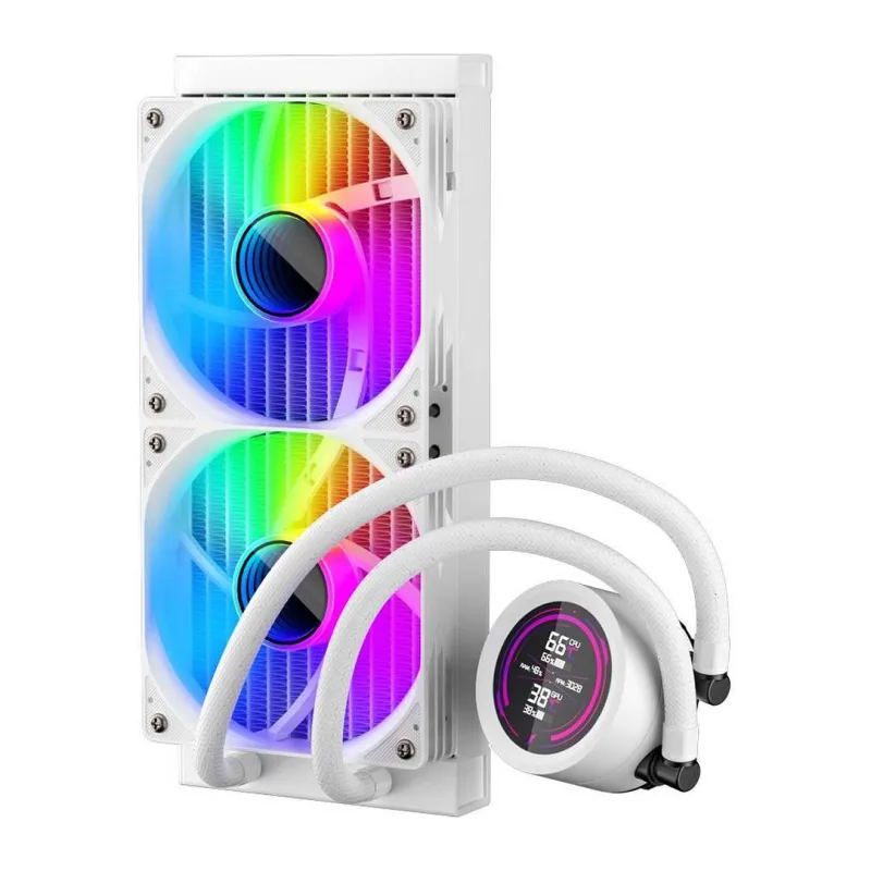 Система жидкостного охлаждения для процессора 1stPlayer TS4 240 White (TS4-240-WH)