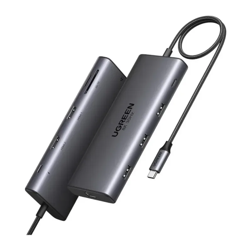 Док-станция Ugreen CM639 Space Gray (15534)
