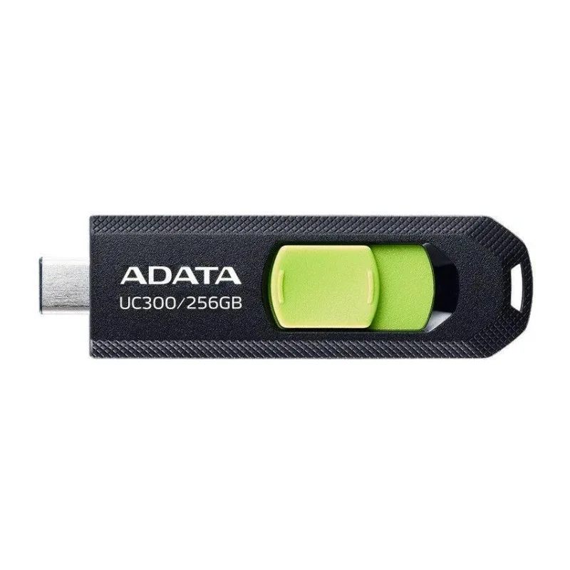 USB Flash-накопитель A-Data UC300 256GB черный/зеленый (ACHO-UC300-256G-RBK/GN)
