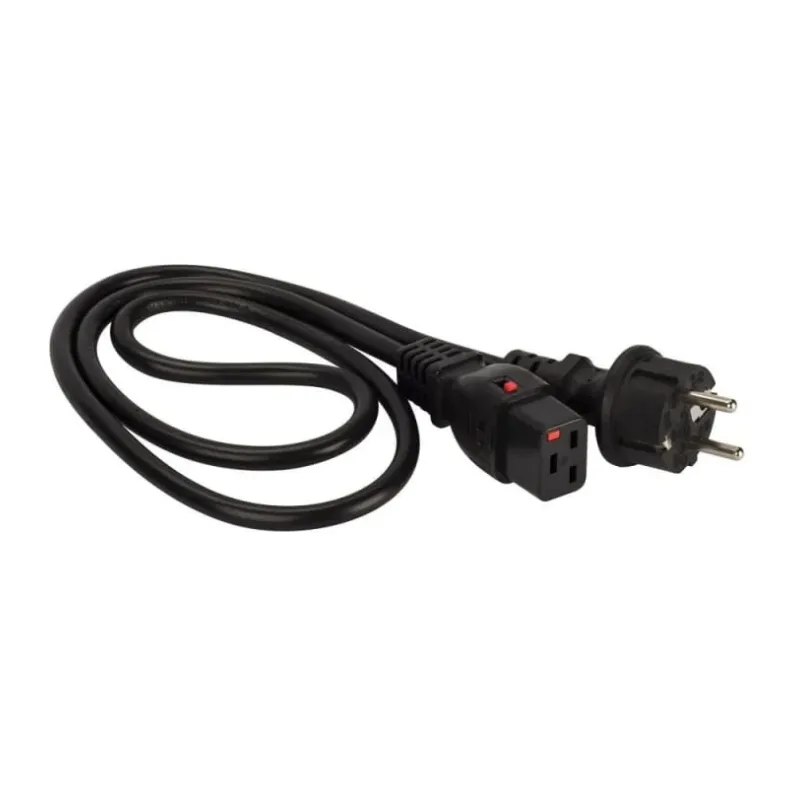 Шнур питания Lanmaster LAN-PP19L/SH-2.0-BK черный