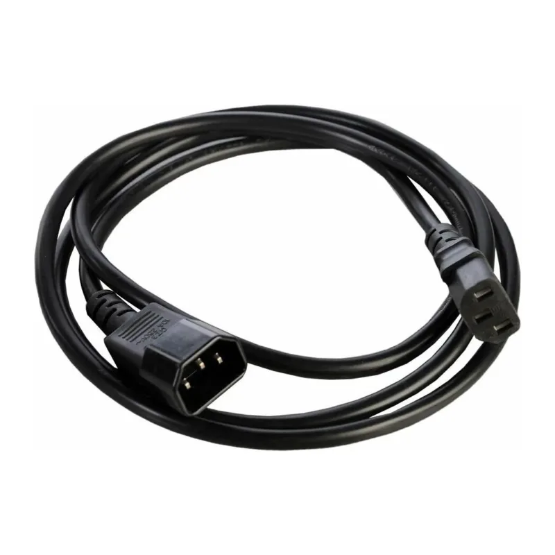 Кабель питания Rem R-10-Cord-C13-C14-1.8 1.8м черный