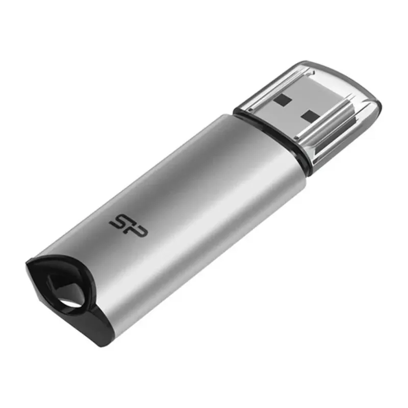 USB Flash-накопитель Silicon-Powe Marvel M02 16GB серебристый (SP016GBUF3M02V1S)