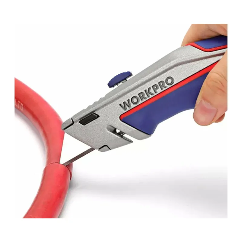Нож строительный WorkPro WP213014