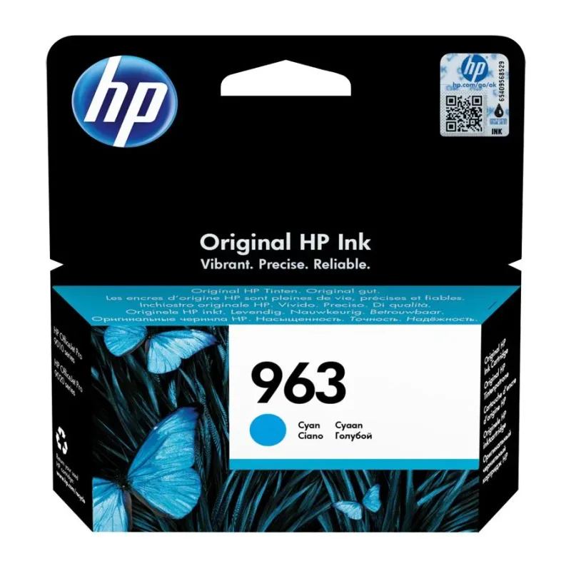 Картридж HP 963 циан (3JA23AE)
