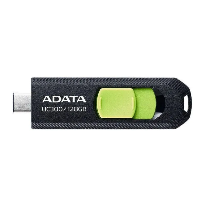 USB Flash-накопитель A-Data UC300 128Gb черный/зеленый (ACHO-UC300-128G-RBK/GN)