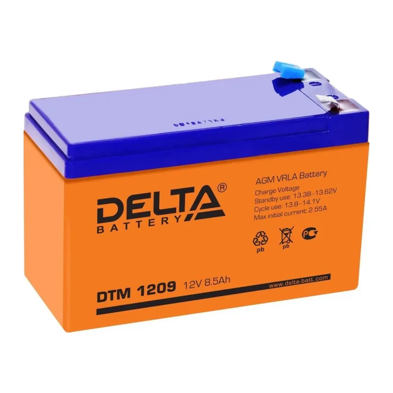 Аккумулятор для ИБП Delta 12V/9Ah (HR 12-9)