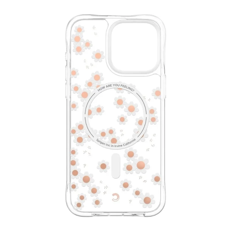 Чехол для телефона Spigen Cyrill Cecile Mag для iPhone 15 Pro White Daisy (ACS06759)