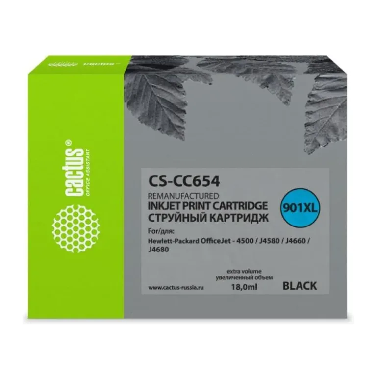 Картридж Cactus CS-CC654