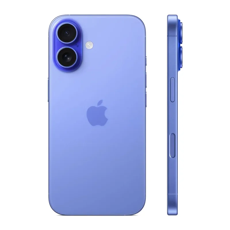 Смартфон Apple iPhone 16 A3287 128GB Ultramarine (MYEC3HN/A)