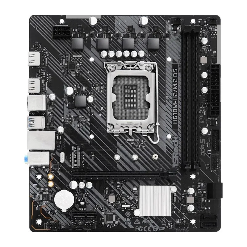 Материнская плата ASRock H610M-H2/M.2 D5 DDR5