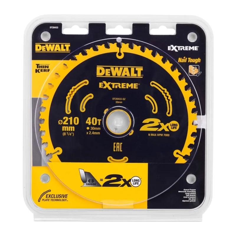 Диск пильный DeWalt DT20433-QZ