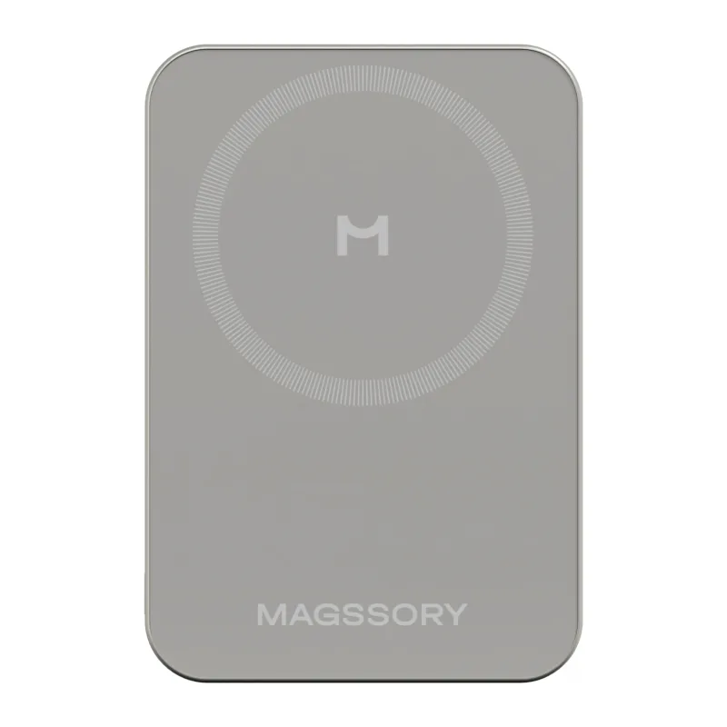 Портативное зарядное устройство Magssory Pride титан (PBN021)
