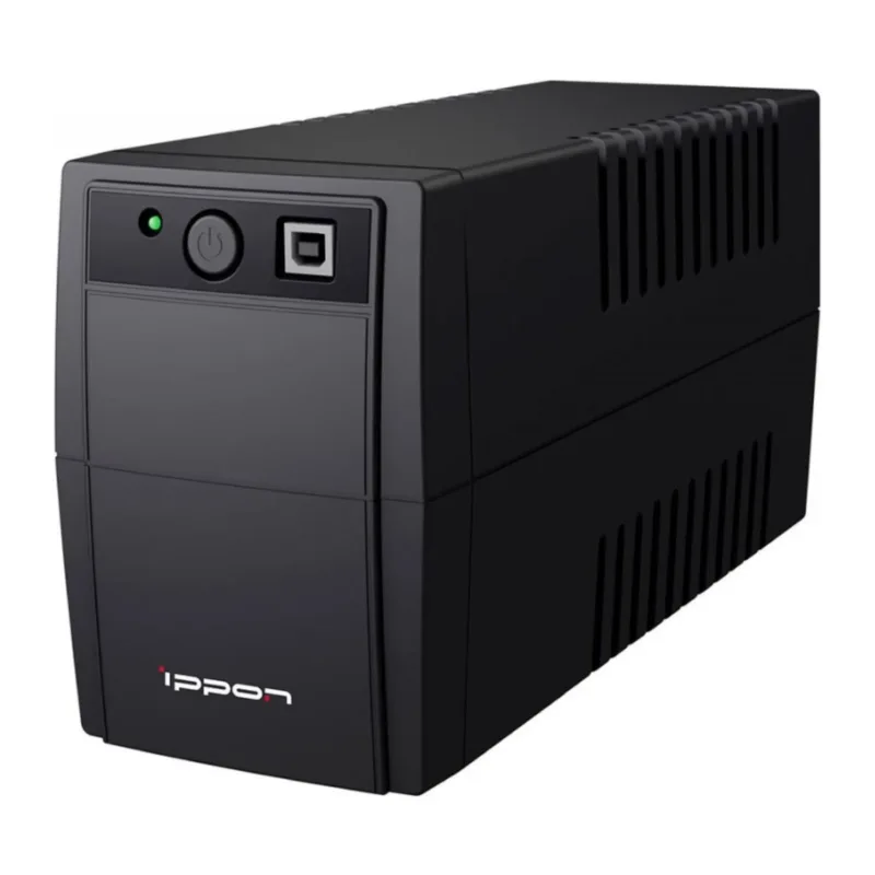 Источник бесперебойного питания Ippon Back Basic 650 Euro черный (383323)