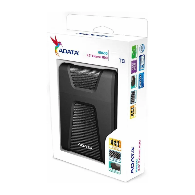 Внешний накопитель A-Data HD650 2Tb AHD650-2TU31-CBK черный