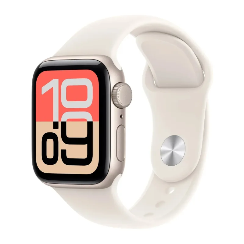 Умные часы Apple Watch SE 3 GPS 40mm Starlight Al Case Starlight Sport Band S/M A3324 (MEH34RK/A)