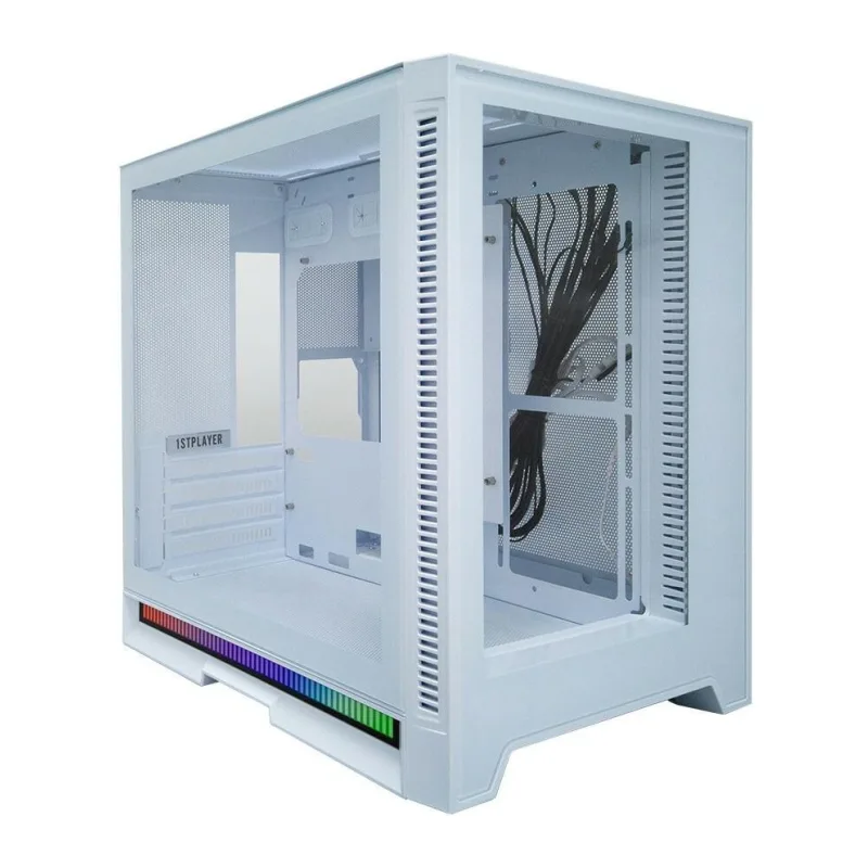 Корпус 1stPlayer SteamPunk SP6 White (SP6-G-WH)