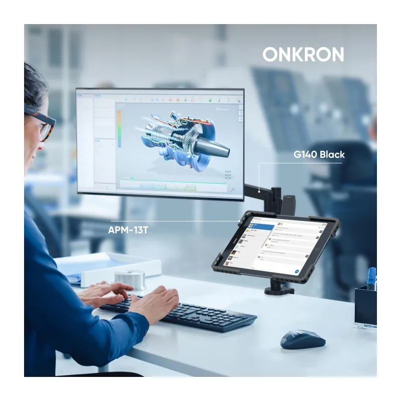 Подставка для планшета Onkron APM-13T (APM13T-B) черный