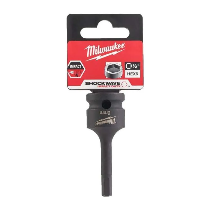 Головка ударная Milwaukee 1/2" Shockwave HEX6 (4932478064)