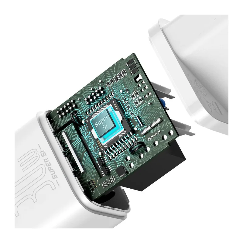 Сетевое зарядное устройство Baseus Super Si 30W EU White (CCSUP-J02)