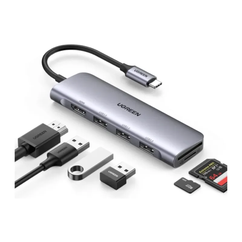 Док-станция Ugreen CM511-20956A (20956A)