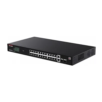 Коммутатор IP-COM G2228P-24-410W (L2+, 24 x PoE 1Gbit, 2 x RJ45 1Gbit, 2 x SFP 1Gbit Uplink, 370W)