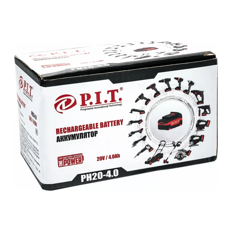 Аккумулятор для инструмента P.I.T PH20-4.0 20В 4Ач Li-Ion