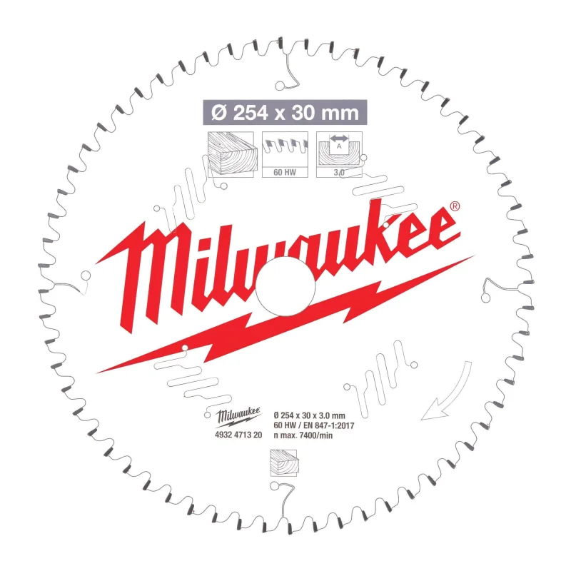 Диск пильный Milwaukee 4932471320