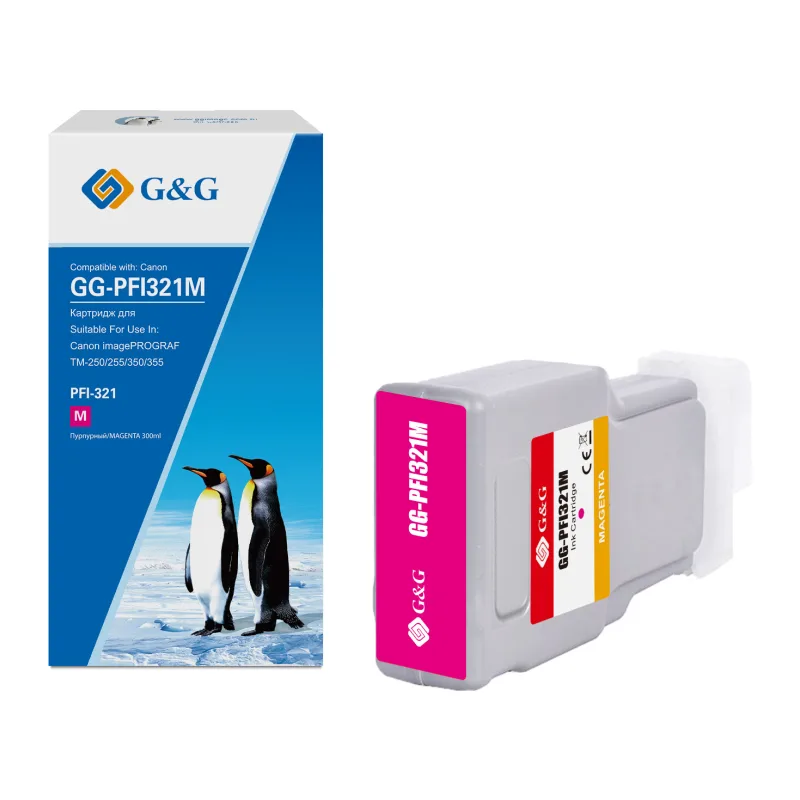 Картридж G&G GG-PFI321M пурпурный