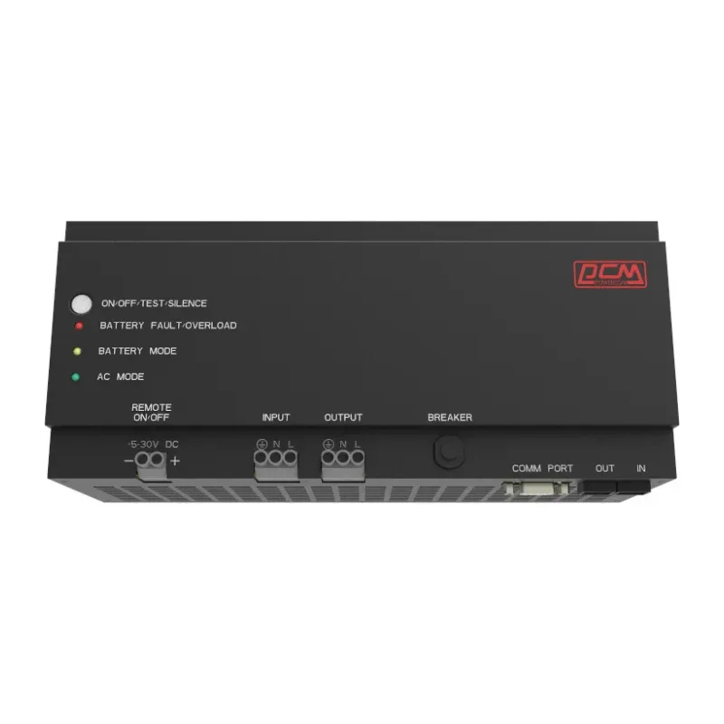 Источник бесперебойного питания PowerCom DRU-500 Gen2 черный