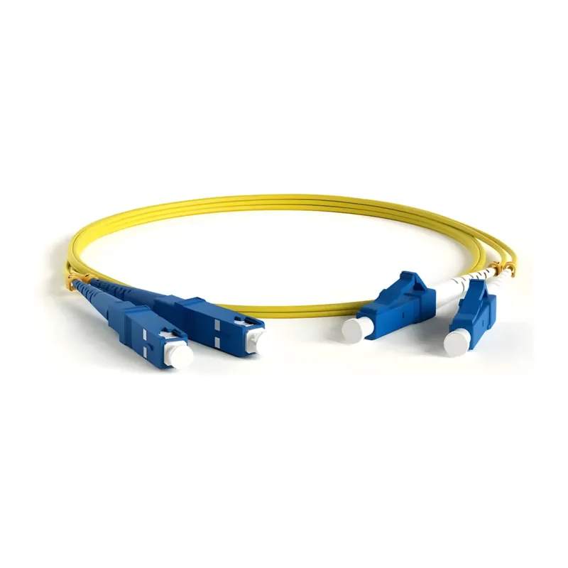 Патч-корд TWT TWT-2LC-2SC/SU-1.0 желтый