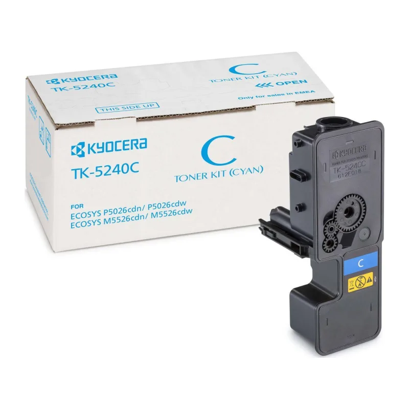 Тонер-картридж Kyocera TK-5240C голубой (1T02R7CNL0)